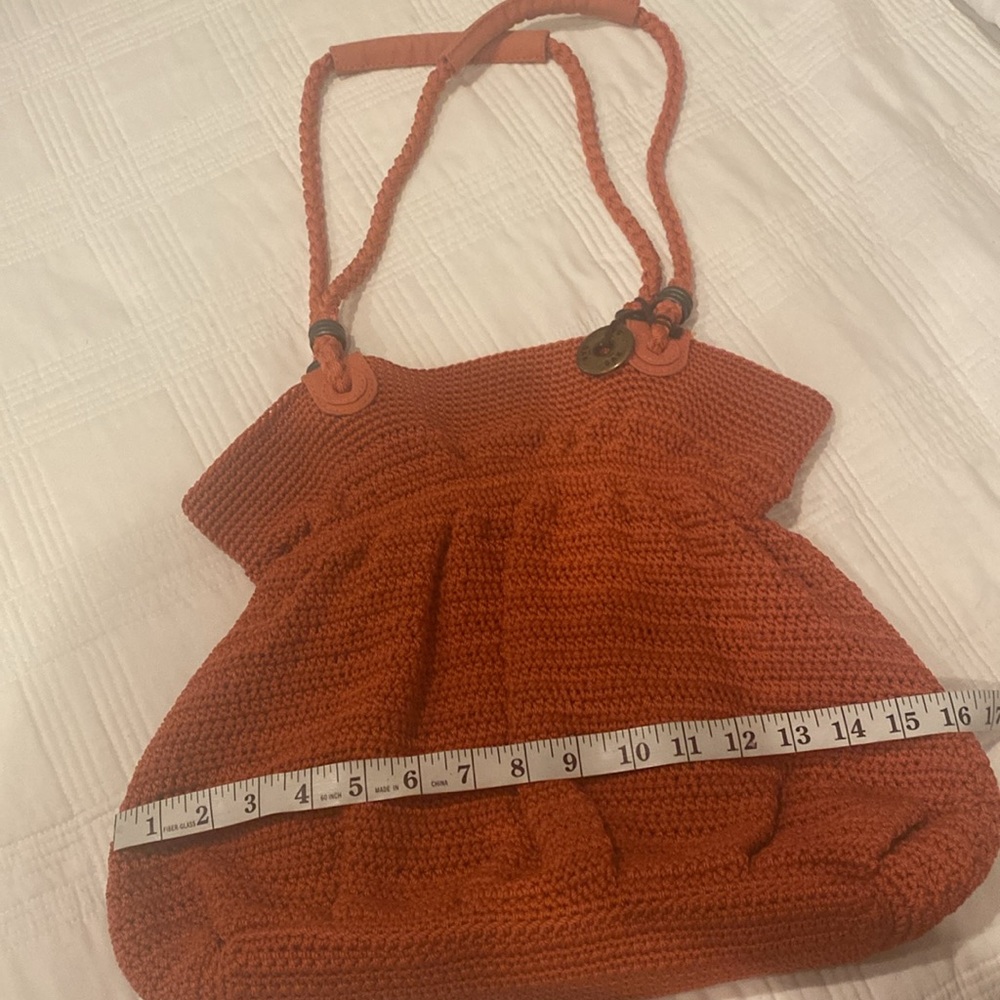 The Sak Rust Crochet Shoulder Bag - Picture 2 of 9
